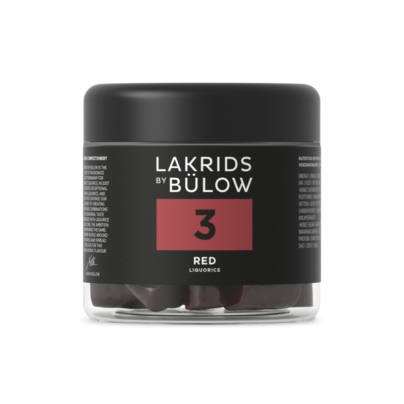 Lakrids by B&uuml;low Small R&oslash;d lakrids 3| 150g